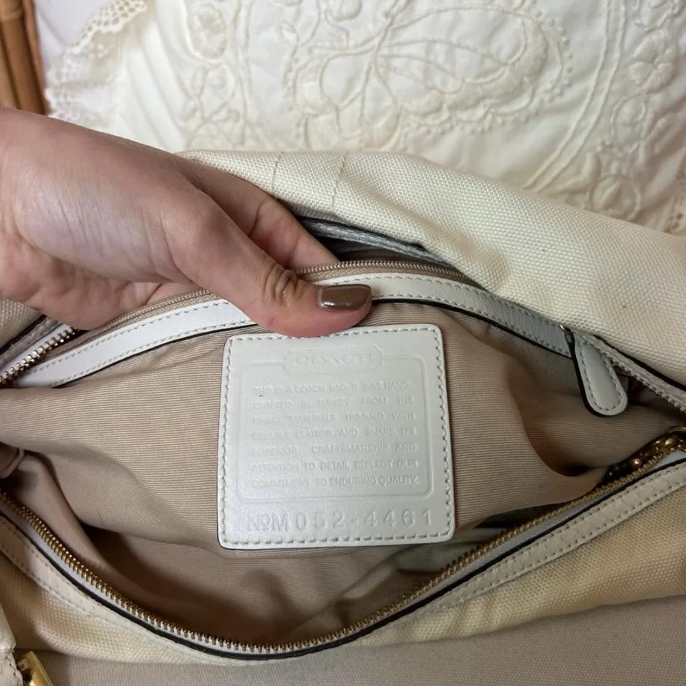 Coach Soho Canvas Buckle Hobo - Picture 5 of 5